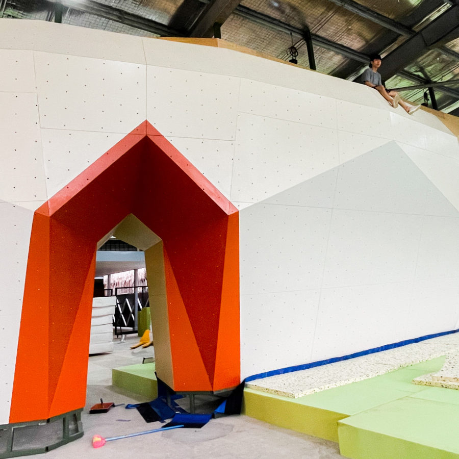 Arkbloc Climbing Wall Building